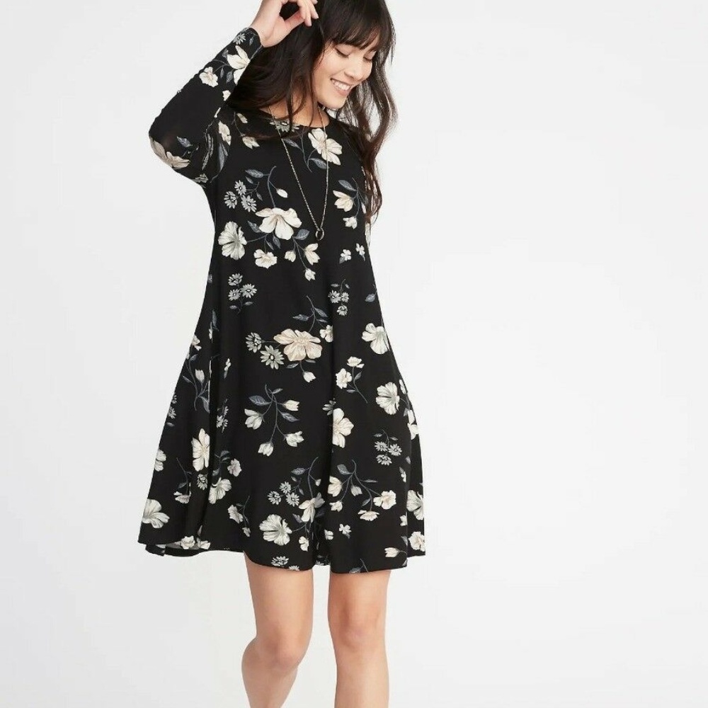 Old Navy Plus-Size Jersey Swing Dress New - Picture 6 of 7